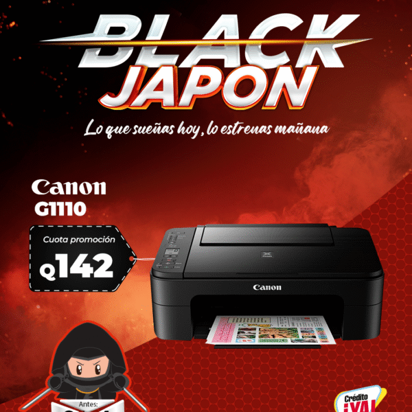 ALMACENES JAPON_PNG IMPRESORA CANON G110_BLACKJAPON