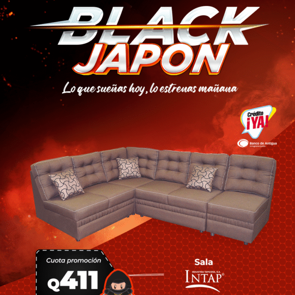 ALMACENES JAPON_PNG INTAP MODULAR PALERMO 4P_BLACKJAPON