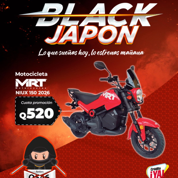 ALMACENES JAPON_PNG MRT NIUX150_BLACKJAPON